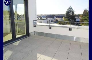 Penthouse mieten in Robert-Koch-Straße 5-7, 63165 Mühlheim, Penthouse-Feeling mit Dachterrasse: 3 Zimmer, Neubauausstattung, Tageslichtbad und Gäste-WC, Aufzug