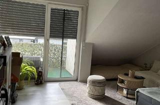 Wohnung mieten in Otto -Beppler Str. 17, 63654 Büdingen, KOPIE - Wunderschöne stilvolle 1-Zimmer-DG-Wohnung mit EBK und Balkon in Büdingen- Düdelsheim