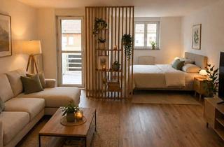 Wohnung mieten in 75335 Dobel, Barrierefreie, frisch renovierte 1-Zimmer-Wohnung mit Balkon in Dobel - auch als Ferienwohnung