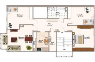 Wohnung mieten in Hauptstraße 59, 98744 Oberweißbach, Platz für die Familie im idyllischen Meuselbach (ME02)