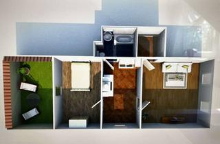 Wohnung mieten in Dorfstr. 35, 15366 Hoppegarten, Praktische 2-Zimmer-Wohnung im Erdgeschoss in Hoppegarten