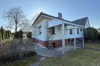 Haus kaufen in 14624 Dallgow-Döberitz, 3D‑Tour. Bahnhofs- und naturnaher Bungalow auf 1000 qm Grundstück in Bestlage!