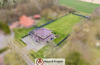 Villa kaufen in 26556 Westerholt, Neuwertige Stadtvilla mit 2.951 m² Grundstück, komplett eingezäunt & Sackgasse