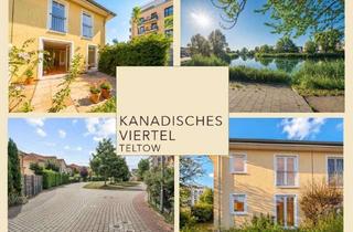Doppelhaushälfte kaufen in Halifax-Platz, 14513 Teltow, KANADISCHES VIERTEL TELTOW - idyllisches Reihenendhaus - bezugsfrei!