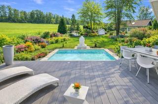 Villa kaufen in 82237 Wörthsee, Exklusive Architektenvilla: Lebensgefühl pur mit privatem Wellness-Garten