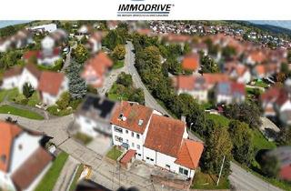 Haus kaufen in 72587 Römerstein, Vielseitiges 1-3 FH mit großen Nebengebäuden für Gewerbe / Hobbys / Wohnmobil