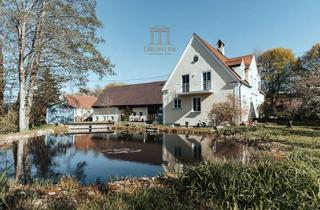 Haus kaufen in 86485 Biberbach, Traumhaftes Liebhaberobjekt mit Pferdestallung, Koppeln, 20.000 m² Grund, Schwimmteich usw.