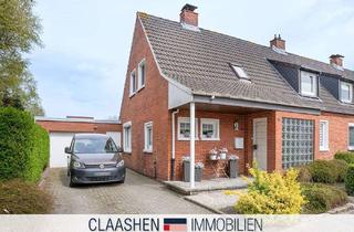 Haus kaufen in 26506 Norden, Charismatische Haushälfte für Gartenliebhaber