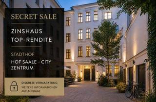 Haus kaufen in 95028 Hof, vollvermietetes Sechsparteienhaus mit TOP Rendite in zentraler Innenstadtlage von Hof – Secret Sale