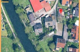 Grundstück zu kaufen in 90455 Nürnberg, Baugrundstück + Gartenhaus in TOP-Wohnlage von Nürnberg-Worzeldorf – 2. Reihe zum „Alten Kanal“**