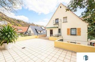 Wohnung kaufen in 55583 Bad Kreuznach, Zwei Etagen mit einer 60 m² großen Terrasse und Außenstellplatz, in Bad Münster am Stein - Ebernburg