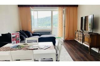 Immobilie mieten in Im Rehteich 11, 76332 Bad Herrenalb, Möblierte 3-Zimmer-Wohnung (91 m²) mit Panorama-Balkon – All-Inclusive