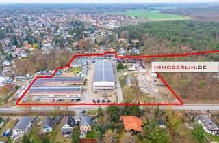 Gewerbeimmobilie kaufen in 15569 Woltersdorf, IMMOBERLIN.DE - Toplage nahe A10! Gewerbepark mit Potenzial für Wohnbebauung
