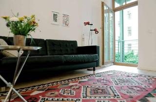 Lofts mieten in 10119 Mitte, Loft-like furnished apartment in a garden house in Berlin Mitte