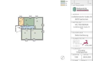 Wohnung mieten in Großblittersdorfer Str. 251, 66119 Saarbrücken, Schöne 3-Zimmerwohnung in Saarbrücken-Schönbach, Großblittersdorfer Str. 251, 1. Obergeschoss rechts