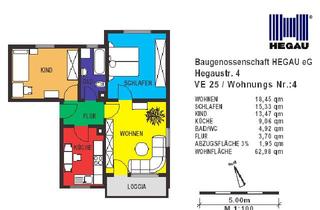 Wohnung mieten in Hegaustr., 78351 Bodman-Ludwigshafen, gemütliche 3 Zimmerwohnung in Ludwigshafen