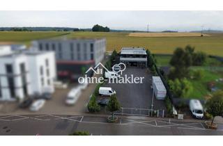 Gewerbeimmobilie kaufen in 74211 Leingarten, Halle mit Büro und Wohnung auf 1496 qm Grundstück in Leingarten