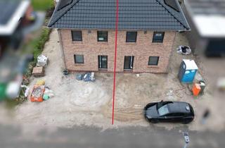 Haus mieten in 26605 Aurich, Zwei energieeffiziente DHH (je 85 m²) Aurich-Haxtum ab 07.2026