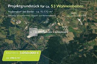 Grundstück zu kaufen in 15562 Rüdersdorf, ca. 15.570m² in Rüdersdorf - Grundstück für Wohnbebauung
