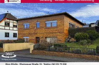 Einfamilienhaus kaufen in 65388 Schlangenbad, Freistehendes Einfamilienhaus mit Süd-Terrasse und schönem Garten