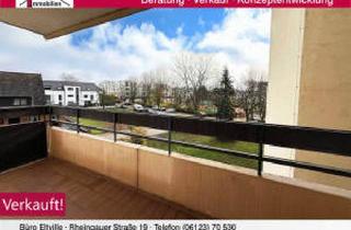 Wohnung kaufen in 65239 Hochheim, Renovierte 3 ZKB- Eigentumswohnung mit zwei überdachten Balkonen in guter Wohnlage von Hochheim