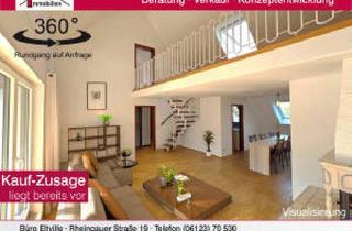 Wohnung kaufen in 55128 Mainz, Außergewöhnlich schöne Maisonette-Wohnung mit "Haus-Charakter" mit großer Terrasse