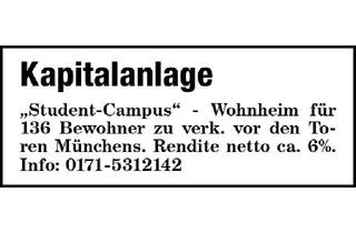 Anlageobjekt in 85635 Höhenkirchen-Siegertsbrunn, Kapitalanlage