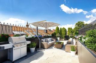 Wohnung kaufen in 85567 Grafing, Exklusives Familienwohnen oder Homeoffice: stilvolle 4 Zimmer, 2 Bäder, 1 Balkon und 40 m² Rooftop