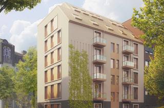 Wohnung kaufen in 80799 München, Traumhafter Ausblick aus dem 4. Obergeschoss: 4-Zi.-Stadtresidenz mit 2,7m Deckenhöhe & Liftlanding.