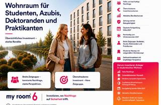 Wohnung kaufen in 95447 Bayreuth, Studentenwohnung mit Wohlfühlfaktor – 1-Zimmer-Apartment