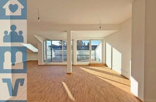 Wohnung kaufen in 85570 Markt Schwaben, Jetzt bezugsfertig: Moderne Dachgeschosswohnung mit Loggia in Markt Schwaben