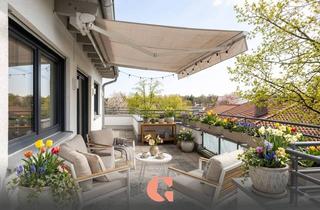Penthouse kaufen in 82223 Eichenau, *Exklusives Penthouse* mit Rundum-Dachterrasse und Alleinlage auf der Etage