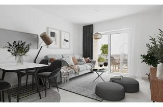 Wohnung kaufen in 83308 Trostberg, Stilvolles Wohnen mit Nachhaltigkeitskonzept - KfW-Effizienzhaus 40; 2-Zimmer mit Balkon - provisionsfrei