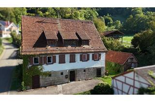 Haus kaufen in 74549 Wolpertshausen, DENKMALGESCHÜTZTES ZWEIFAMILIENWOHNHAUS IN UNTERSCHEFFACH