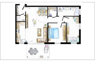Wohnung mieten in 74613 Öhringen, 3-Zimmer-Wohnung in Öhringen (Limespark) | inkl. EBK, Aufzug, Balkon, Doppel-TG-Stellplatz