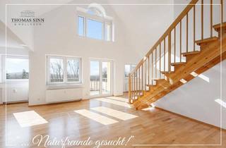 Wohnung kaufen in 74245 Löwenstein, Lichtdurchflutete 3,5-Zimmer-DG-Maisonette-Galerie-Wohnung in herrlicher Aussichtslage