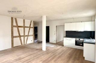 Wohnung mieten in 74670 Forchtenberg, Charmante 3,5-Zimmer Hochparterre-Wohnung mit Terrasse & Fachwerkflair im kernsanierten Denkmal