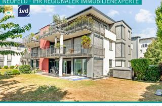 Wohnung kaufen in 74223 Flein, Exklusive Gartenwohnung am Fleiner Feldrand – Wohnen im Grünen!