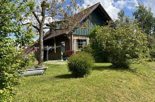 Haus kaufen in 74575 Schrozberg, Hjertelig vellkommen: Skandinavisches Holzhaus mit Wohnfühlcharakter in guter Lage
