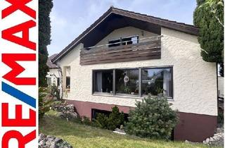 Haus kaufen in 89182 Bernstadt, Großzügiges Wohnhaus mit Bungalow-Charakter, Garten-Idylle und großer Garage