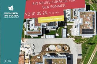 Wohnung kaufen in 89129 Langenau, 3-ZIMMER ETW MIT GARTENANTEIL - "WOHNEN IM PARK" IN LANGENAU - D04