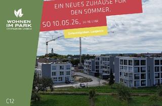 Wohnung kaufen in 89129 Langenau, ATTRAKTIVE 2-ZIMMER WOHNUNG - "WOHNEN IM PARK" IN LANGENAU - C12