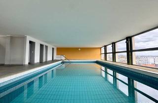 Wohnung kaufen in 84034 Landshut, Attraktive 4 Zimmer-Wohnung mit Loggia & privatem Schwimmbereich über den Dächern von Landshut