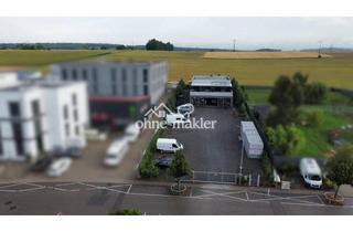 Gewerbeimmobilie kaufen in 74211 Leingarten, Halle mit Büro und Wohnung auf 1496 qm Grundstück in Leingarten