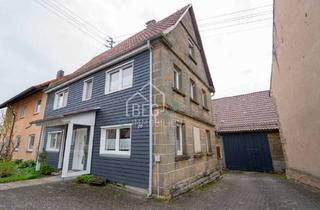 Bauernhaus kaufen in 74585 Rot am See, Rot am See / Hausen am Bach - Charmantes Bauernhaus mit großem Grundstück, Scheune, Nebengebäuden und Entwicklungspotenzial