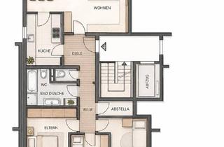 Wohnung kaufen in 75180 Pforzheim, Pforzheim - 4,5- Zimmer Wohnung Provision frei