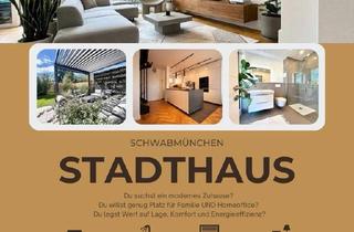 Haus kaufen in 86830 Schwabmünchen, Schwabmünchen - Stadthaus mit Top-Ausstattung in zentraler Lage