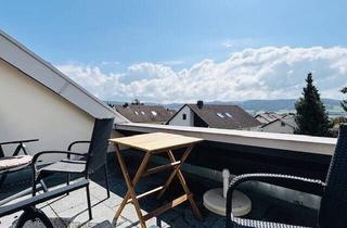 Wohnung kaufen in 78337 Öhningen, Öhningen - Solide 2-Zimmer-Dachgeschoß-Wohnung mit Dachterrasse und Panoramablick