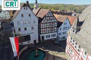 Mehrfamilienhaus kaufen in 35315 Homberg, Homberg (Ohm) - Fachwerkliebe - Mehrfamilienhaus mit ehemaliger Gaststätte im Herzen von Homberg (Ohm)
