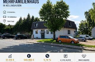 Mehrfamilienhaus kaufen in 25548 Kellinghusen, Kellinghusen - MFH mit 6 Einheiten + 14 Stellplätzen | 5,74% Rendite | provi